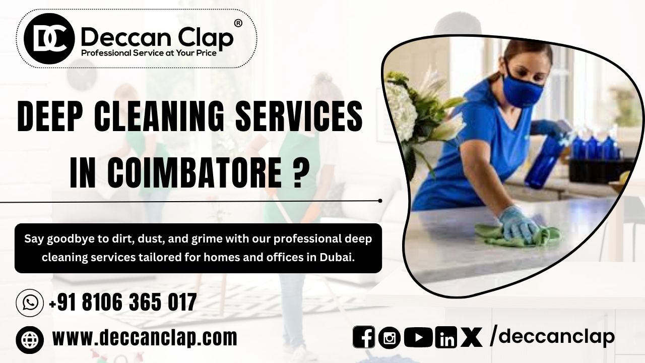  Deep Cleaning Services in Coimbatore