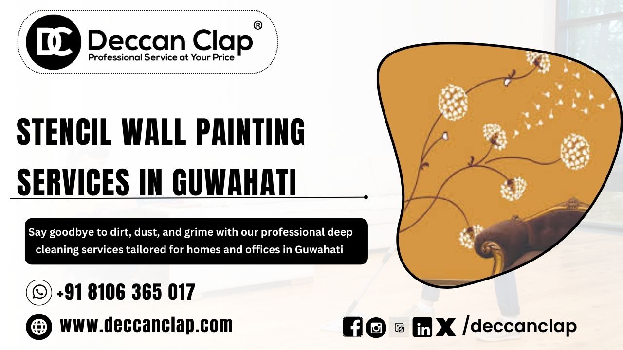  professional stencil wall painting services in Guwahati 