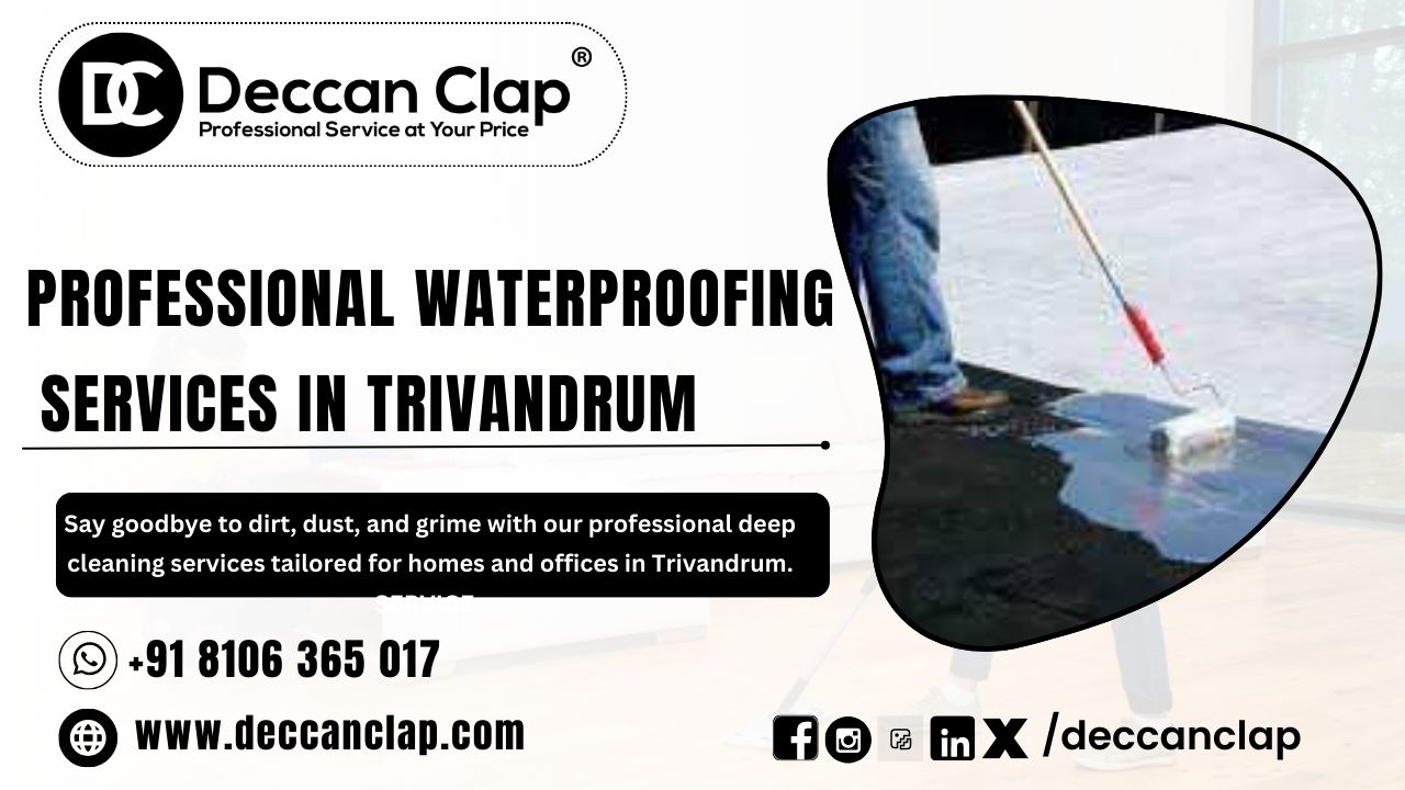  Professional waterproofing services in Trivandrum