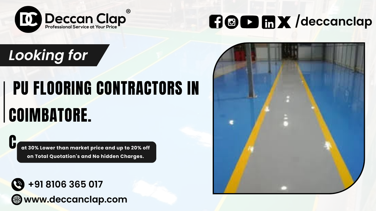  PU Flooring Contractors in Coimbatore