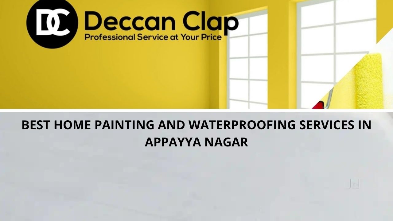 Best Home painting and waterproofing services in Appayya Nagar