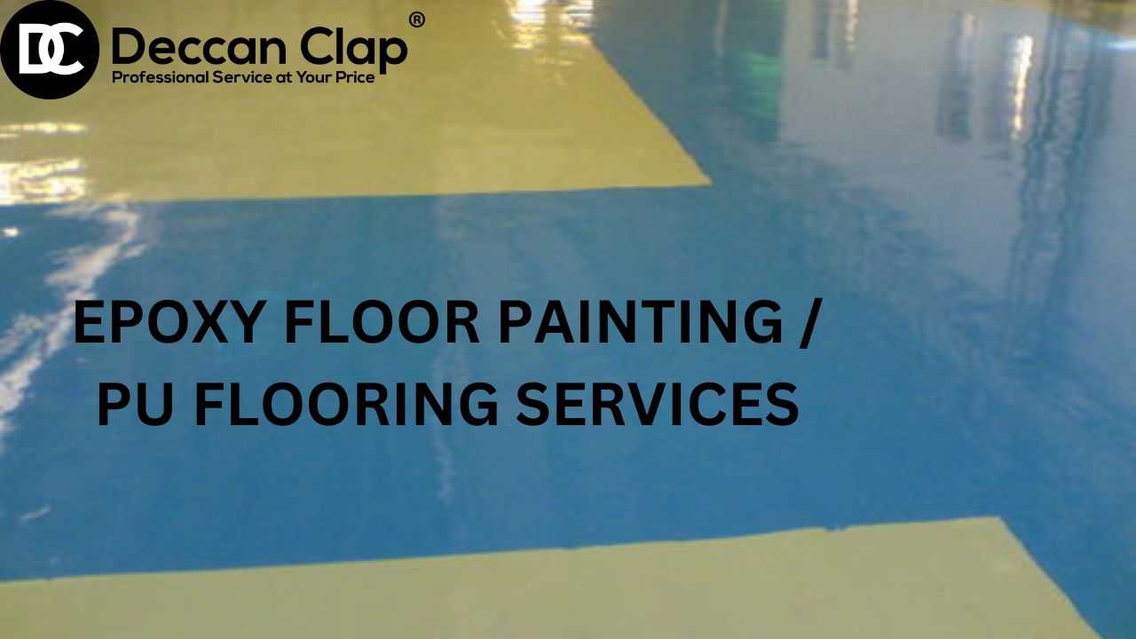 Epoxy Floor painting services | PU Flooring Services - Deccan Clap