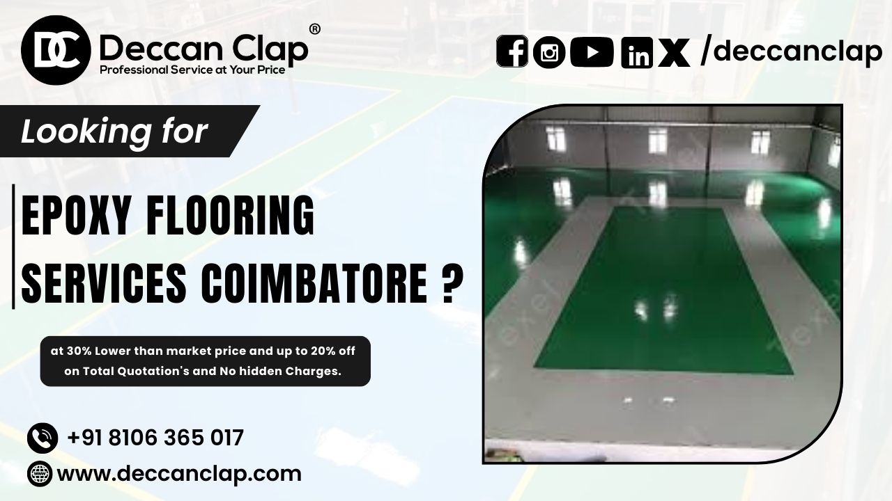 epoxy flooring Services Coimbatore 