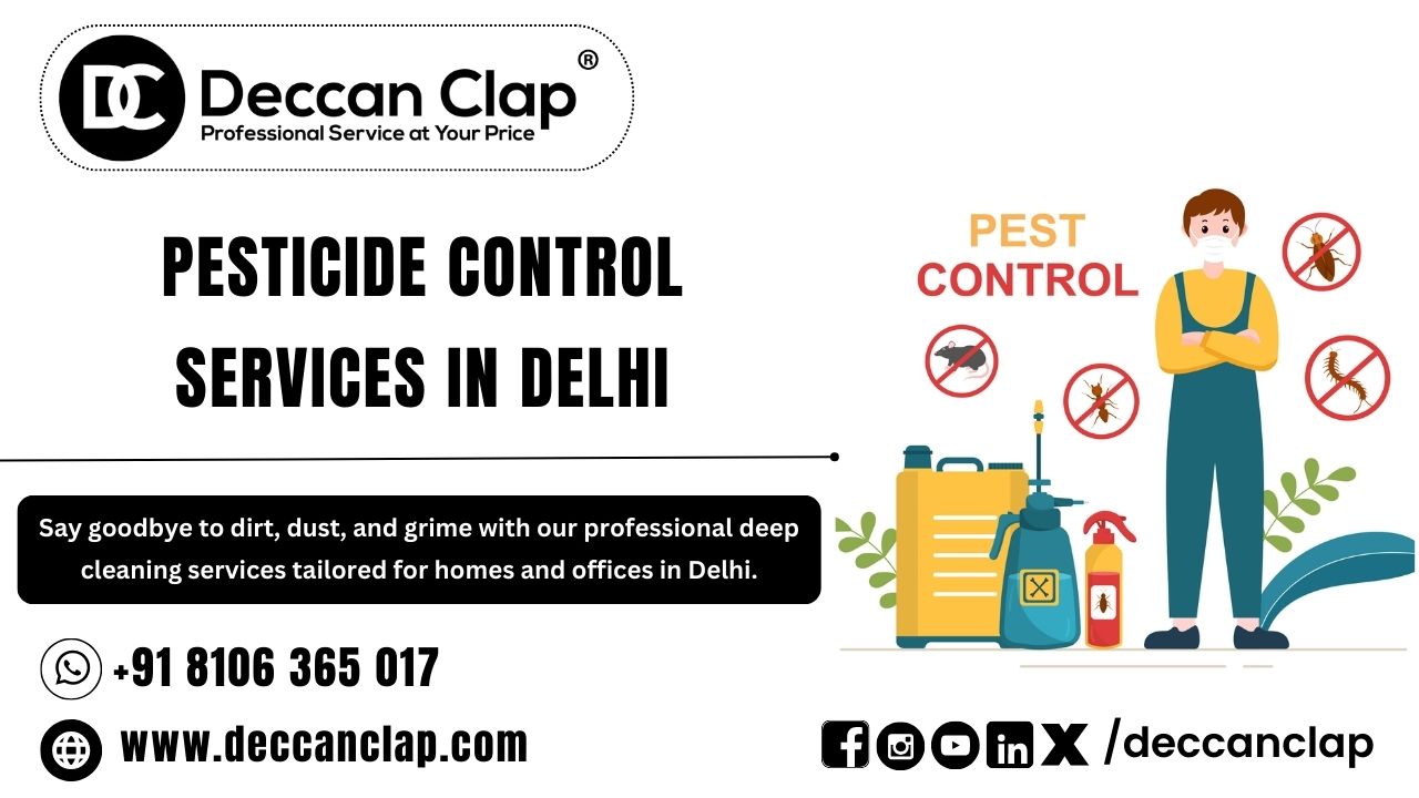 Expert Pesticide Control Services in Delhi