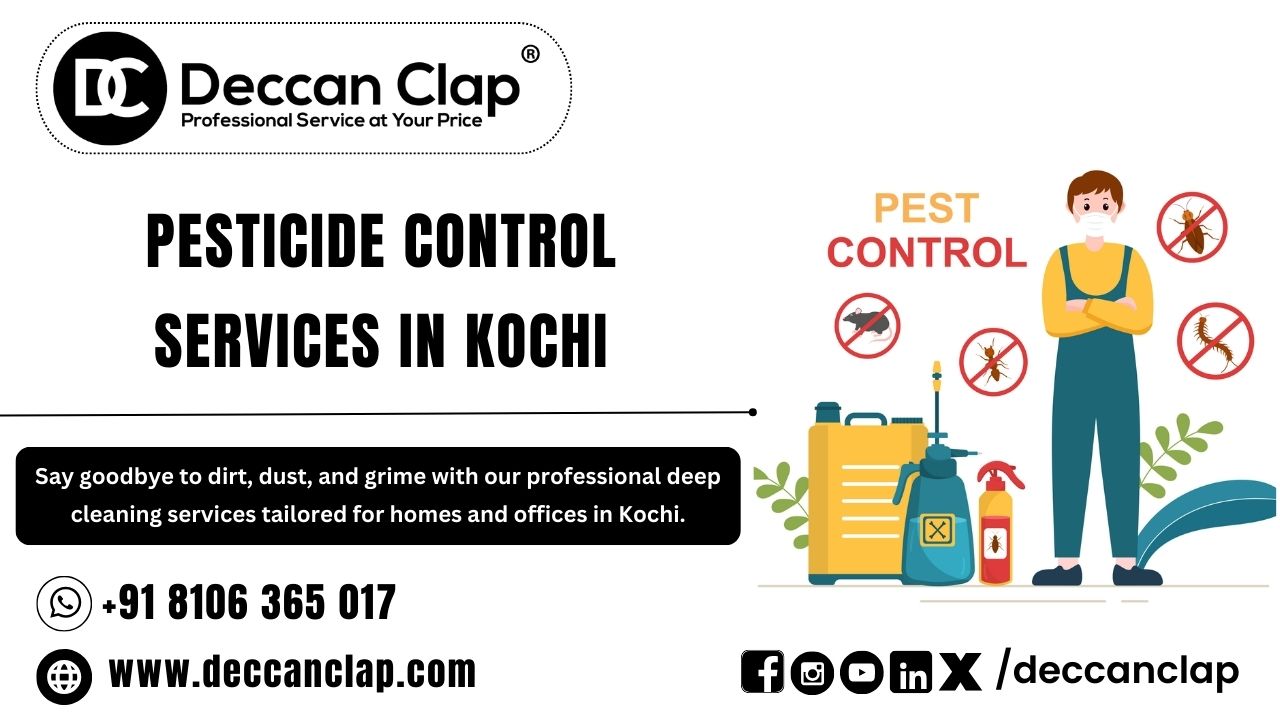 Expert Pesticide Control Services in Kochi