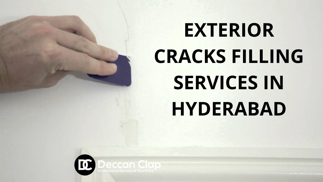 Exterior Cracks filling services in Hyderabad