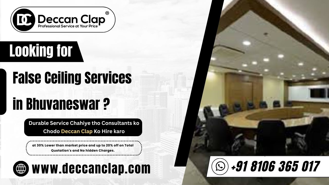 False Ceiling Services in Bhuvaneswar