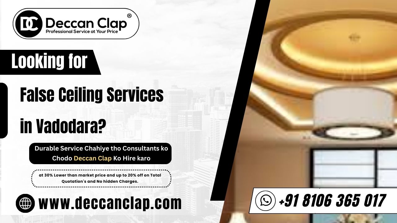 False Ceiling Services in Vadora