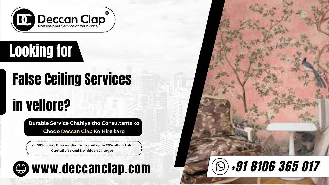False Ceiling Services in vellore
