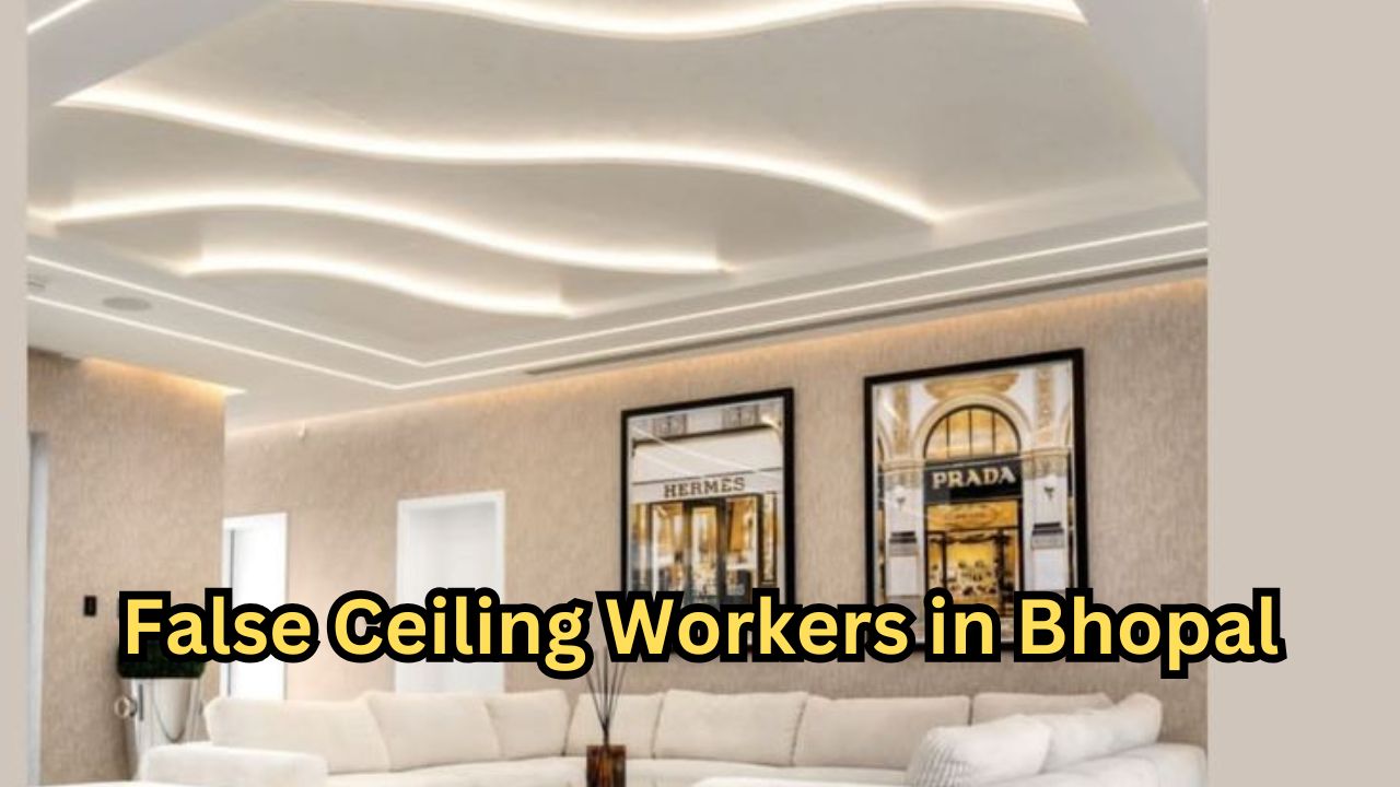 False Ceiling Workers in Bhopal