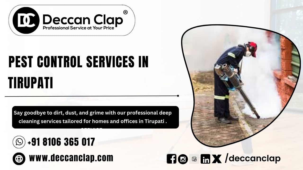 Pest Control Services in Tirupati?