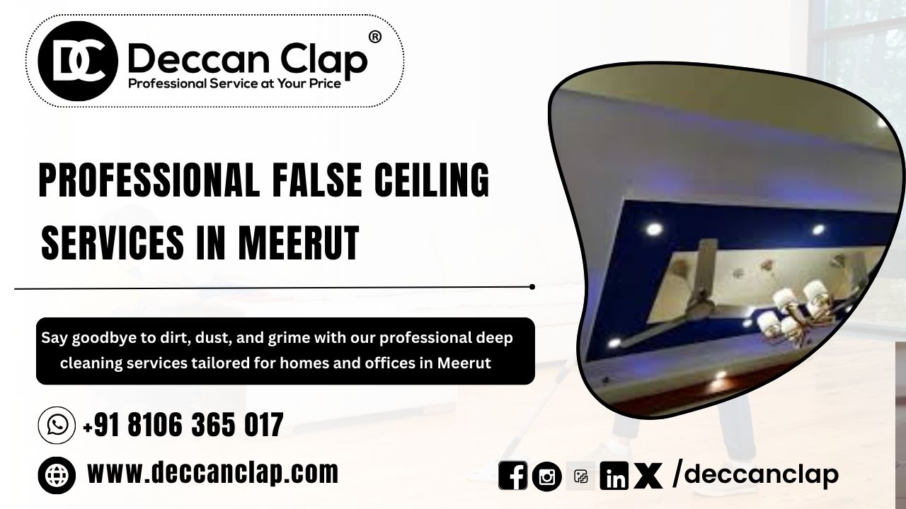 Professional False Ceiling Services in Meerut