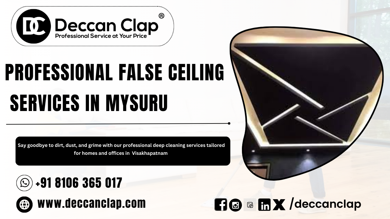 Professional False Ceiling Services in Mysuru