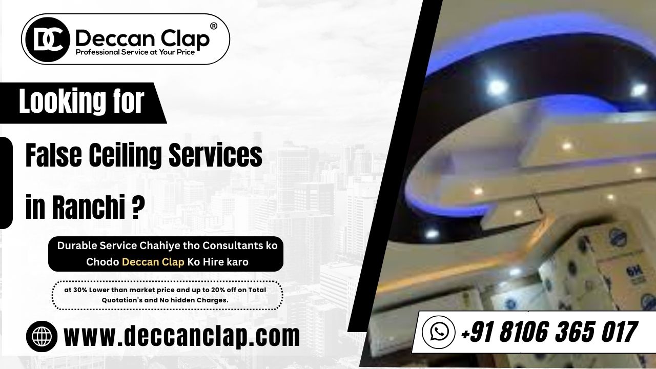 Professional False Ceiling Services in Ranchi