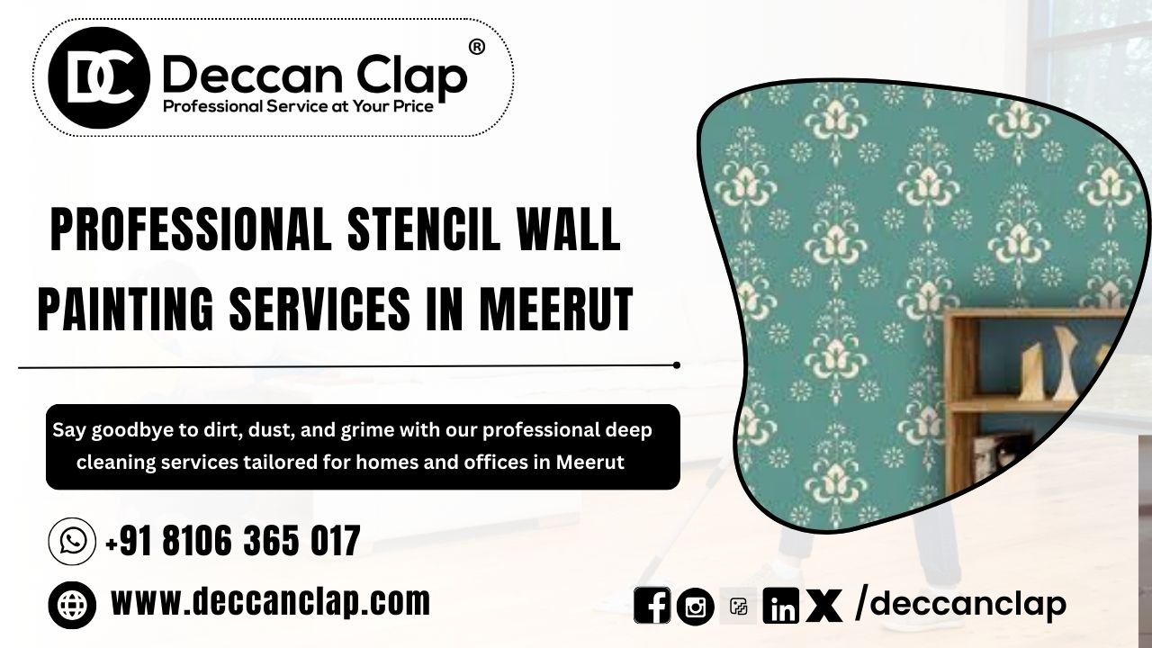 professional stencil wall painting services in Meerut