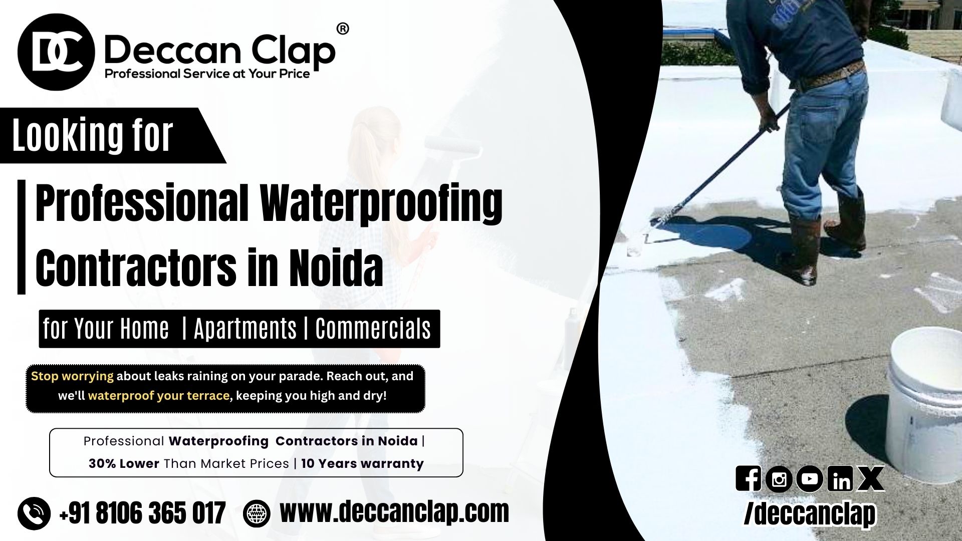 Professional Waterproofing Contractors in Noida