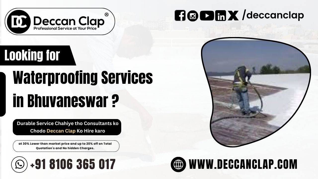 Professional waterproofing services in Bhuvaneswar