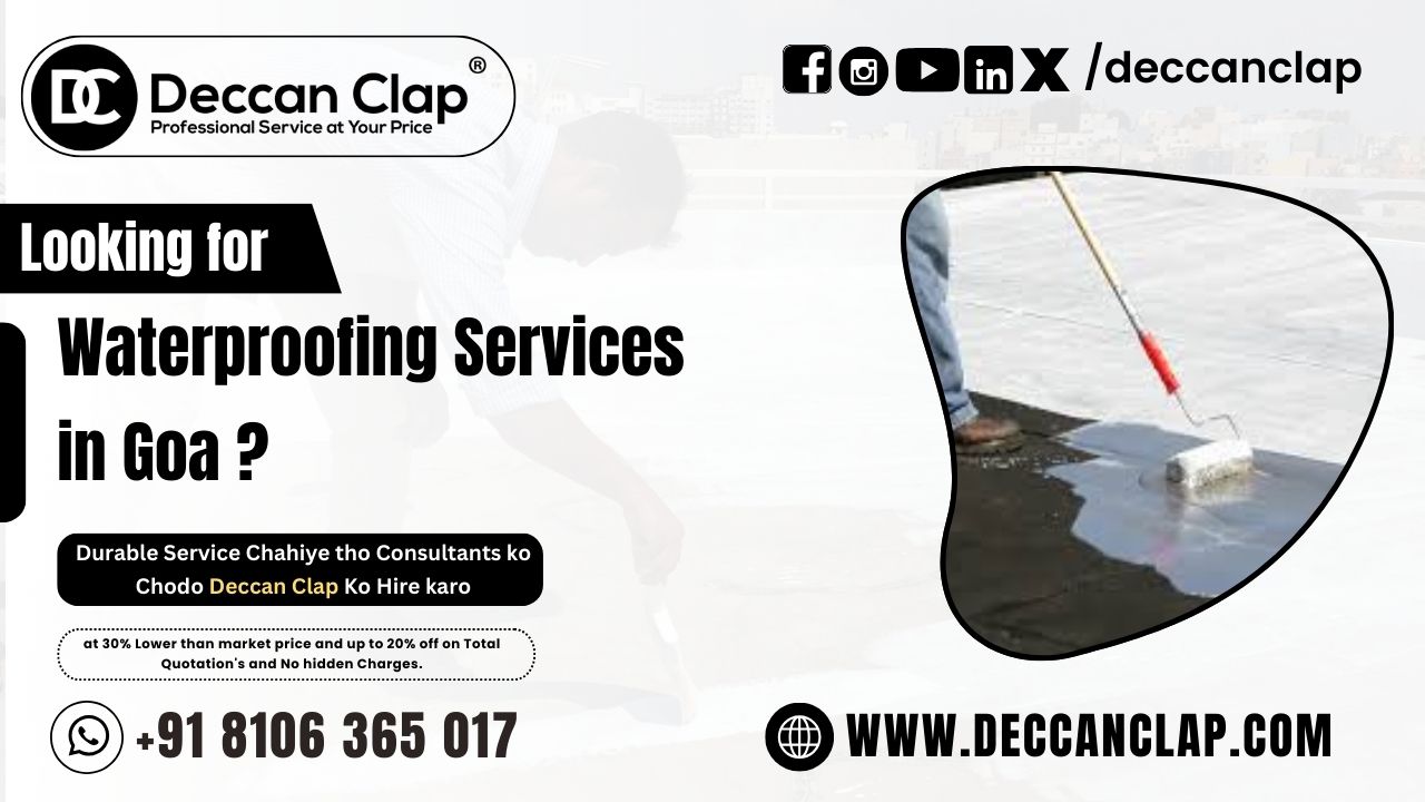 Professional waterproofing services in Goa