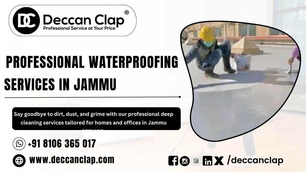 Professional waterproofing services in Jammu