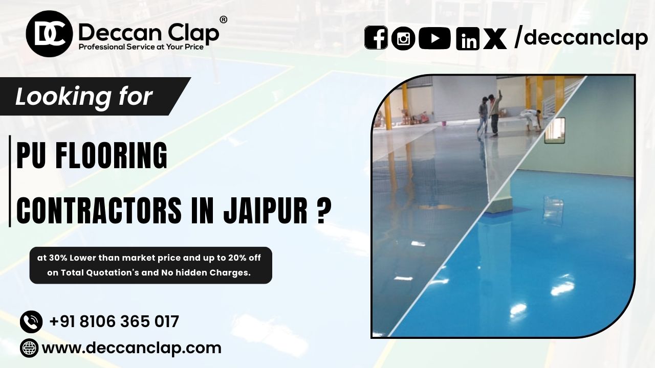 PU Flooring Contractors in Jaipur.