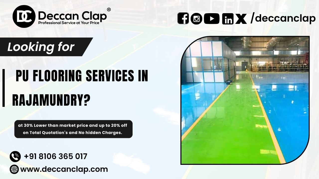 PU Flooring Contractors in Rajamundry