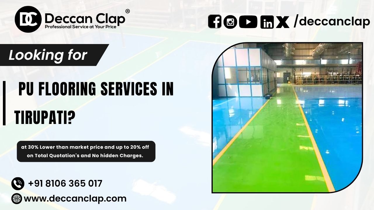 PU Flooring Contractors in Tirupati