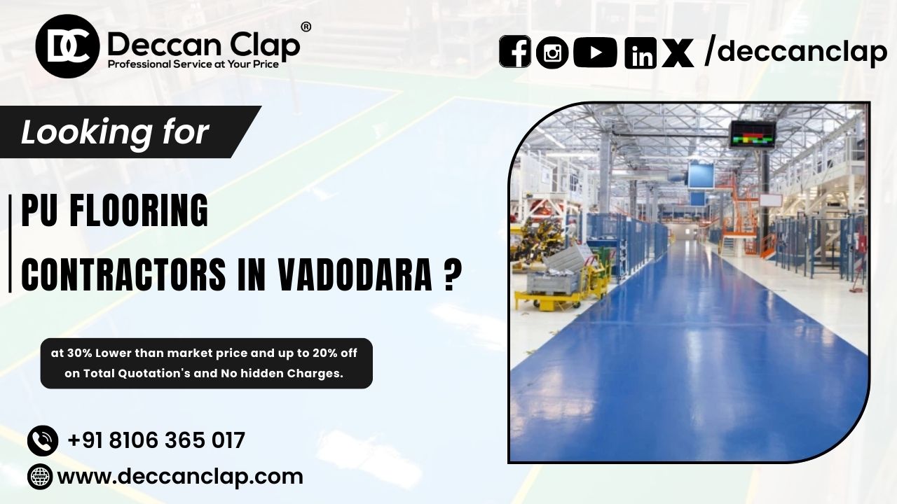 PU Flooring Services in Vadodara.