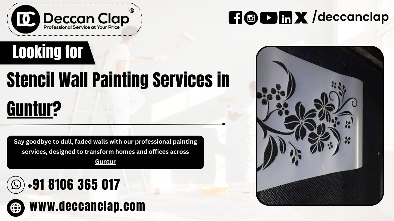 Stencil Wall Painting Services in Guntur