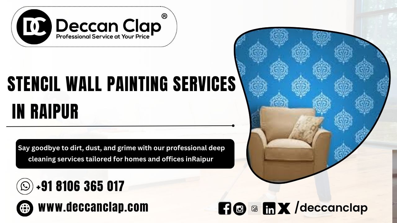 stencil wall painting services in Raipur
