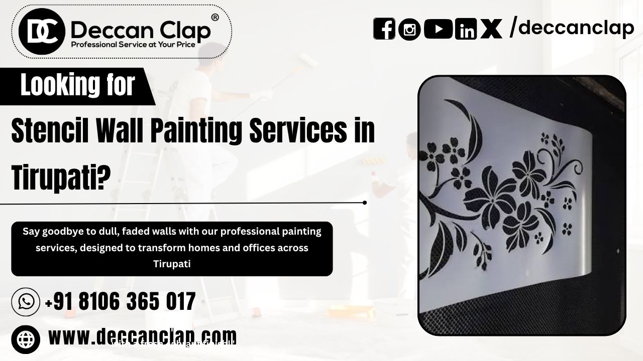 Stencil Wall Painting Services in Tirupati