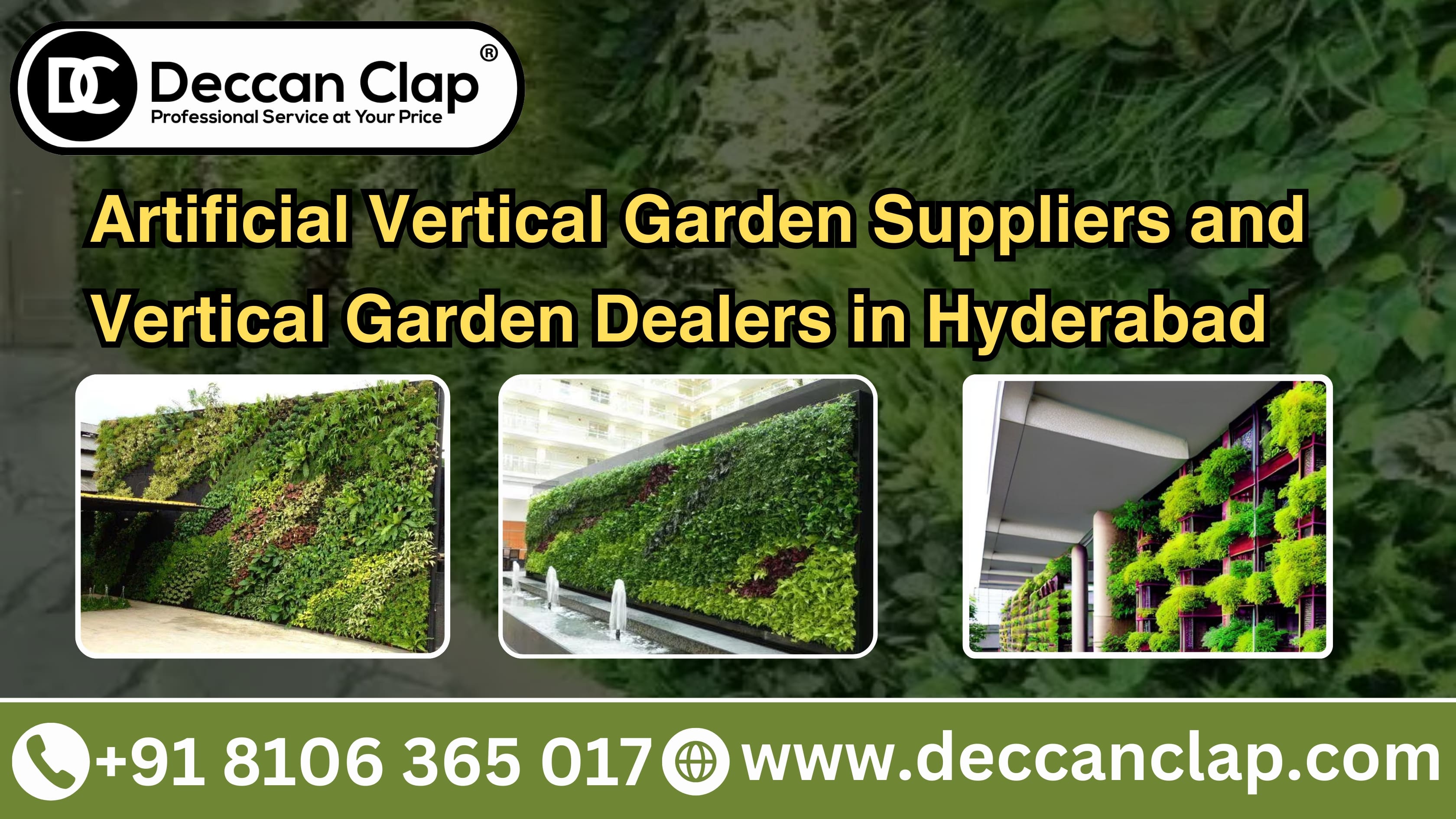 Vertical Garden Suppliers and Vertical Garden Dealers