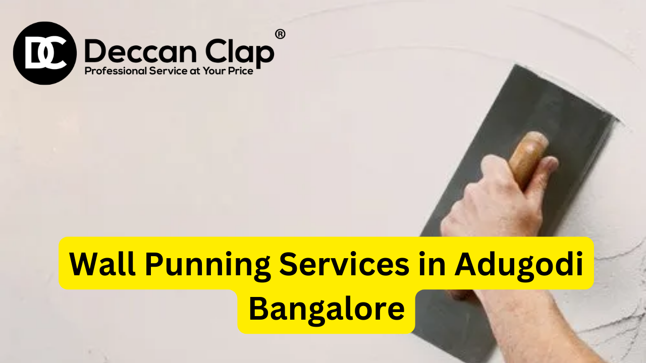 Wall punning services in Adugodi Bangalore