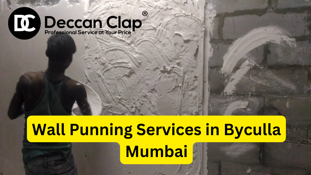 Wall punning services in Byculla, Mumbai