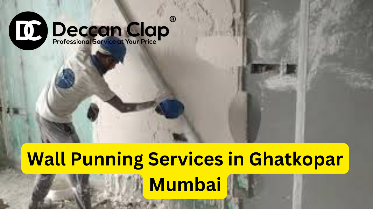 Wall punning services in Ghatkopar Mumbai