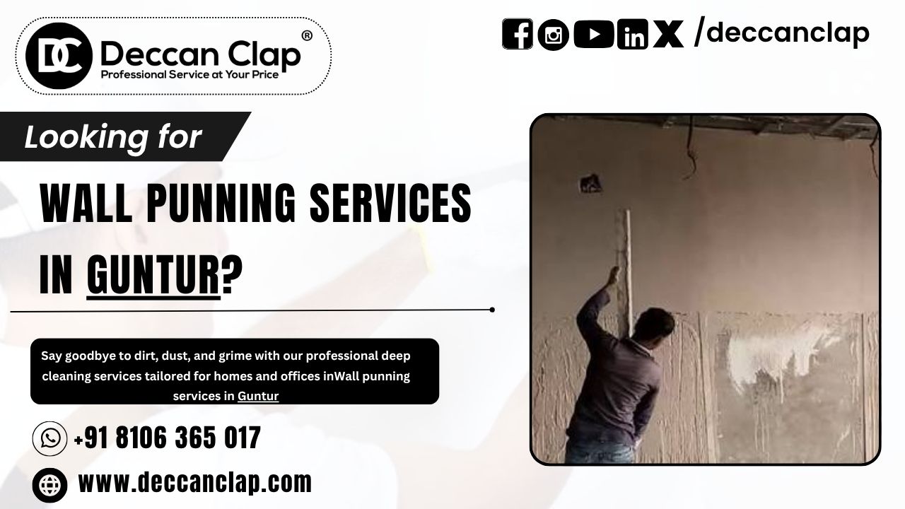 Wall Punning Services in guntur