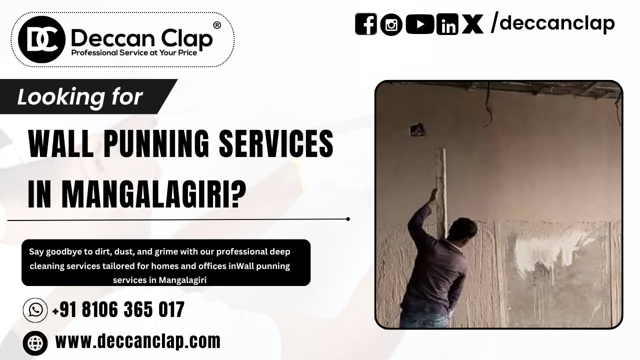Wall Punning Services in Mangalagiri