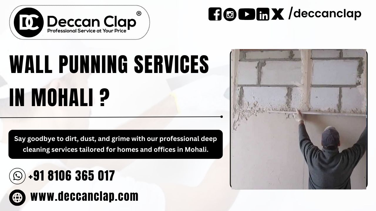 Wall punning services in Mohali