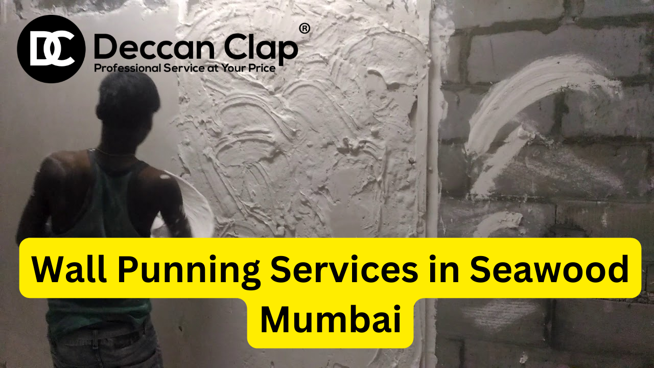 Wall punning services in Seawood, Mumbai