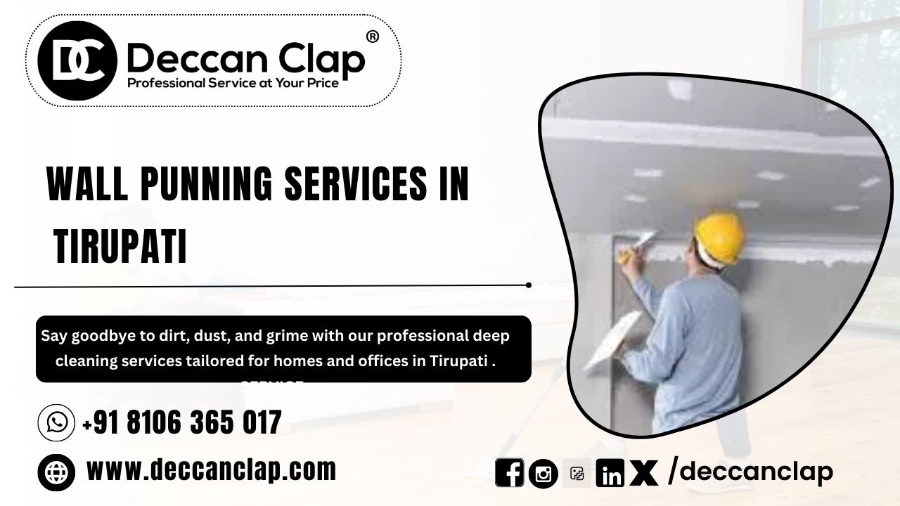 Wall punning services in Tirupati