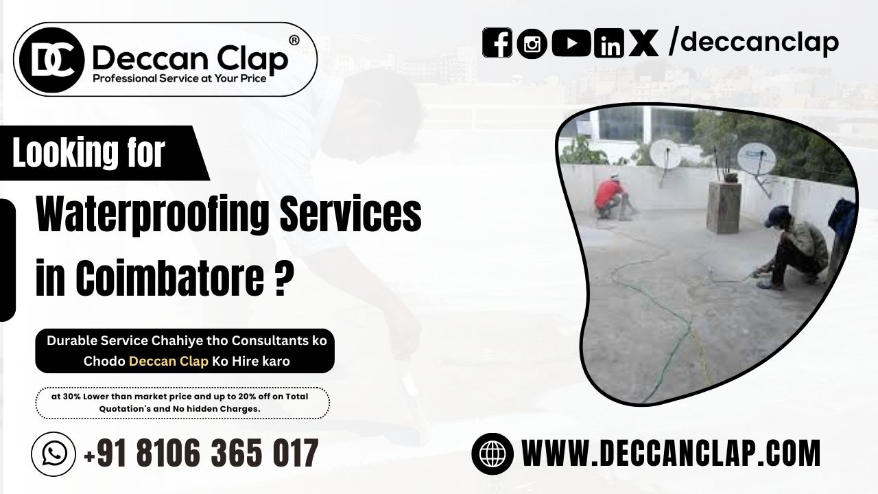 Waterproofing Services in Coimbatore 