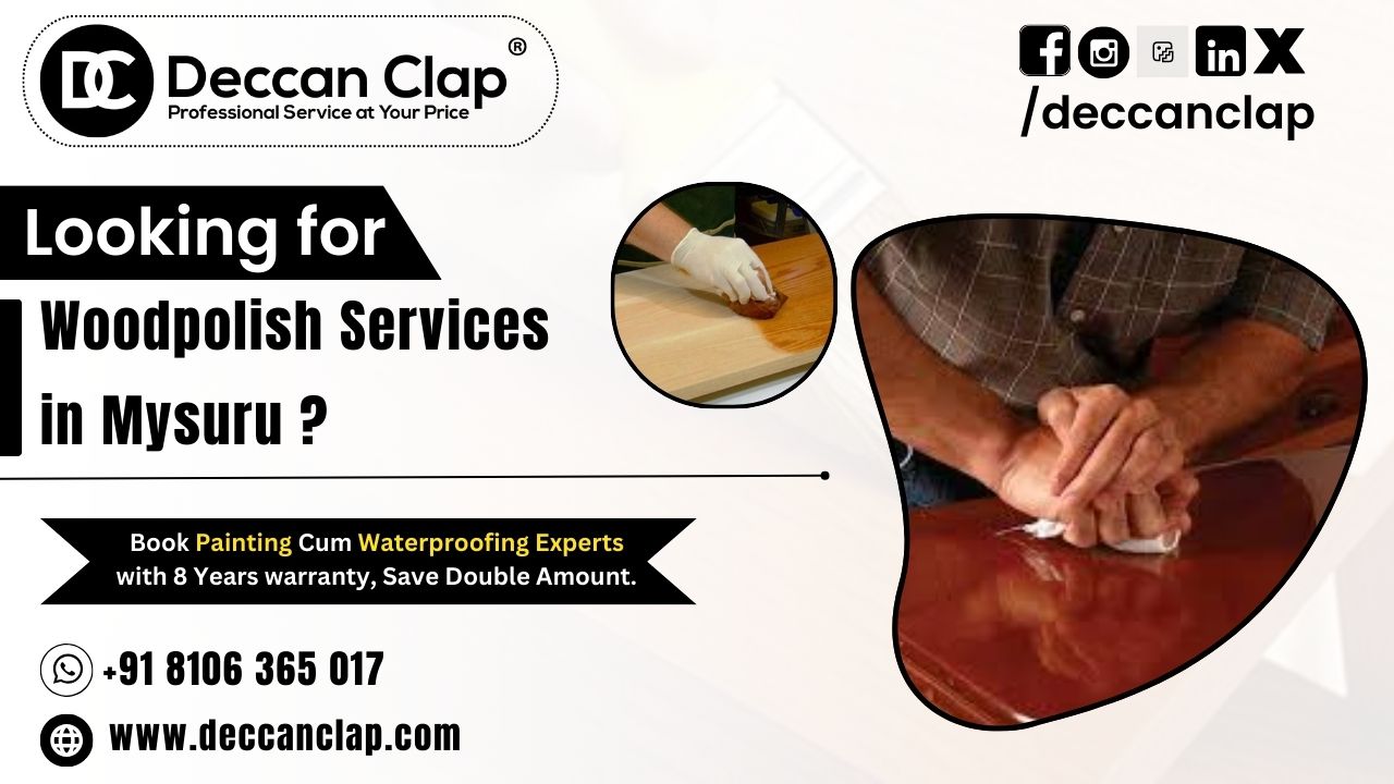 Wood polish Services in Mysuru